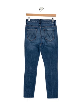 Mother Mid-Rise Skinny Leg Jeans