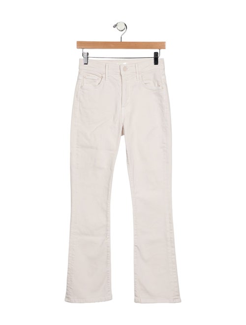 Mother Mid-Rise Straight Leg Jeans