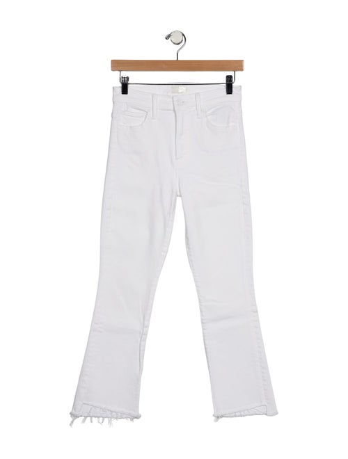 Mother Mid-Rise Straight Leg Jeans