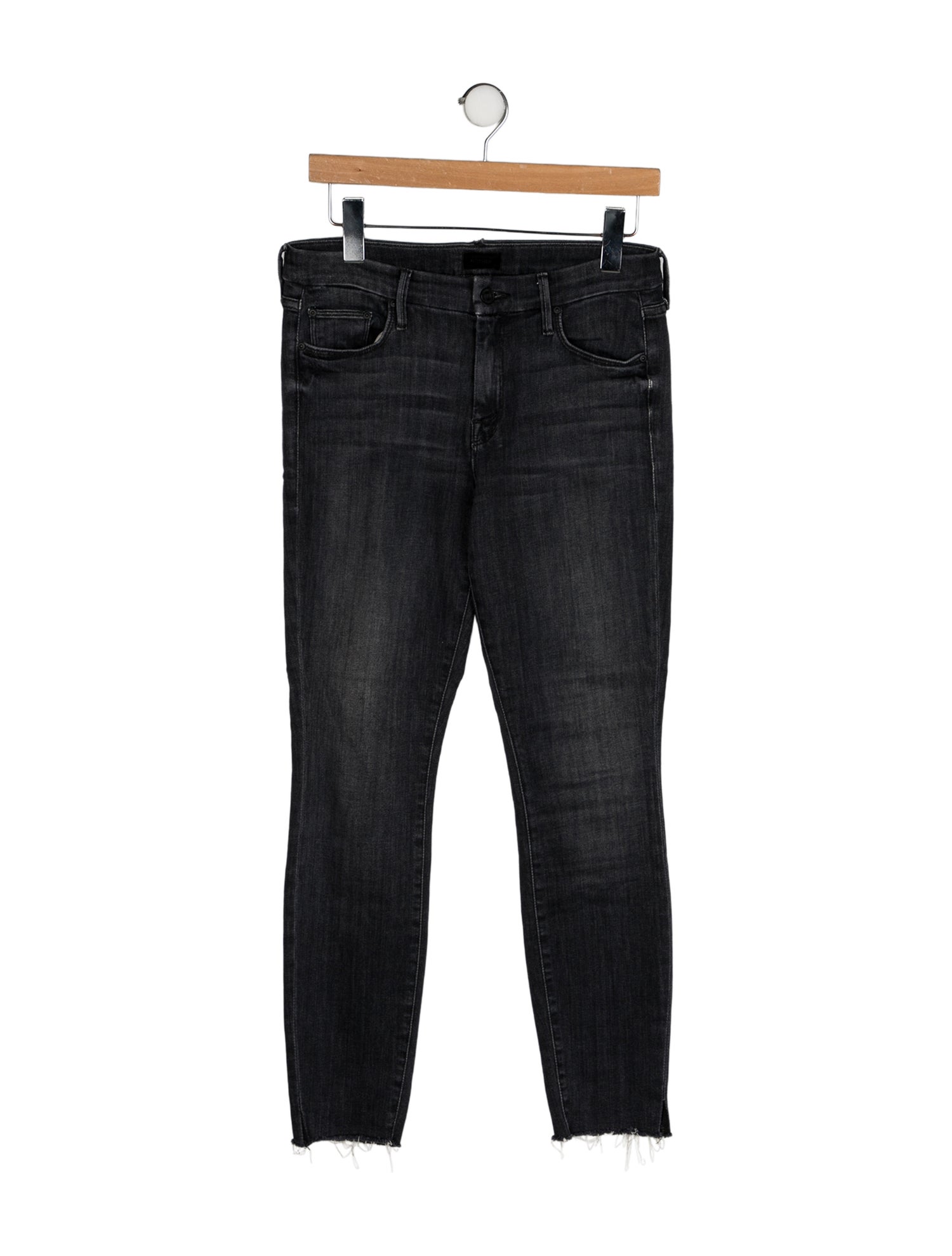 Mother Mid-Rise Skinny Leg Jeans