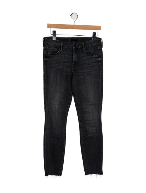 Mother Mid-Rise Skinny Leg Jeans