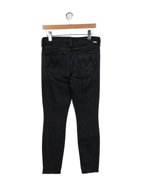 Mother Mid-Rise Skinny Leg Jeans