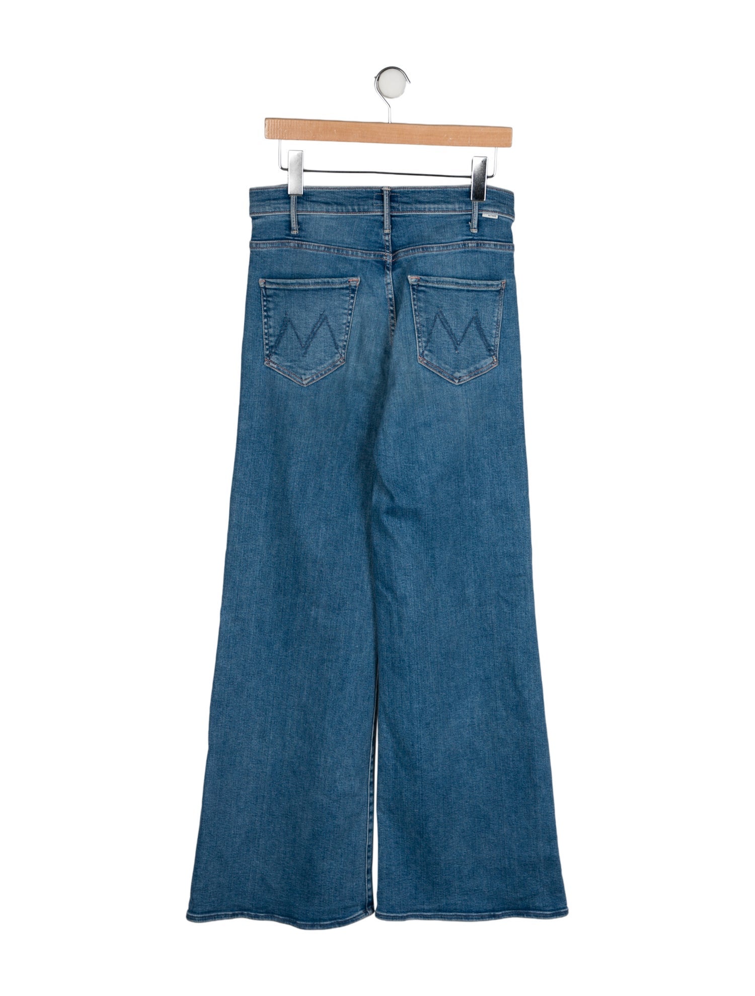 Mother High-Rise Wide Leg Jeans