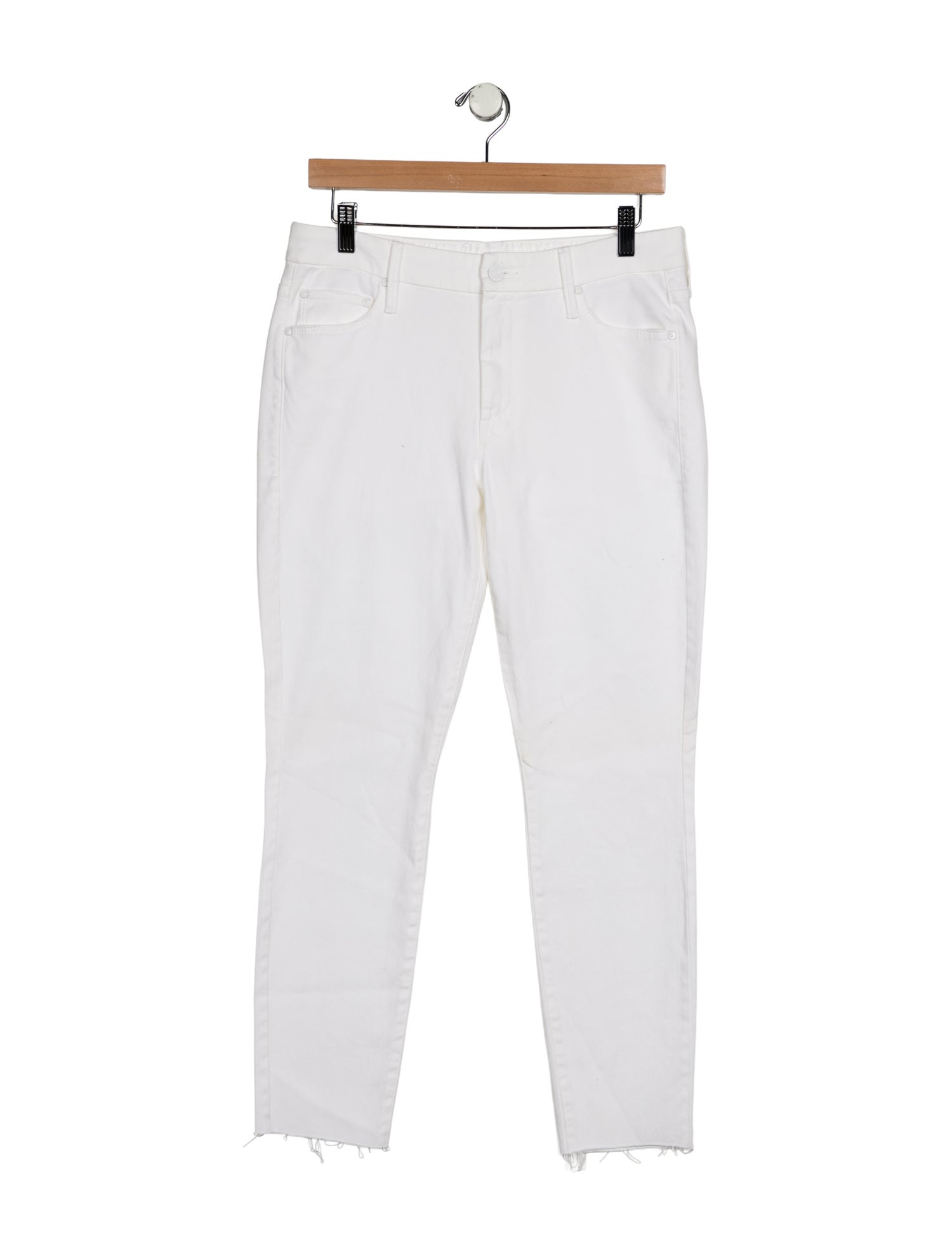 Mother Mid-Rise Skinny Leg Jeans