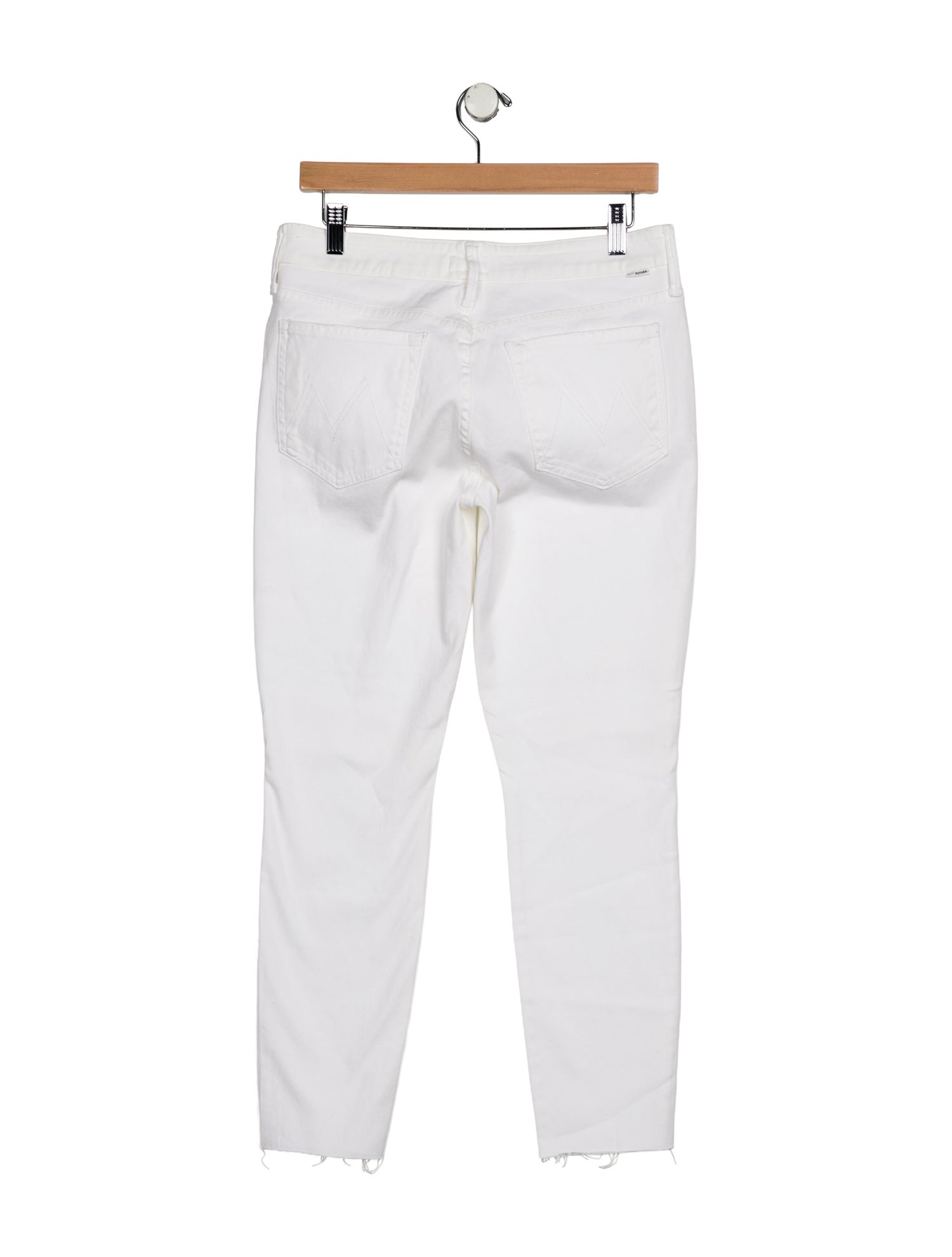 Mother Mid-Rise Skinny Leg Jeans