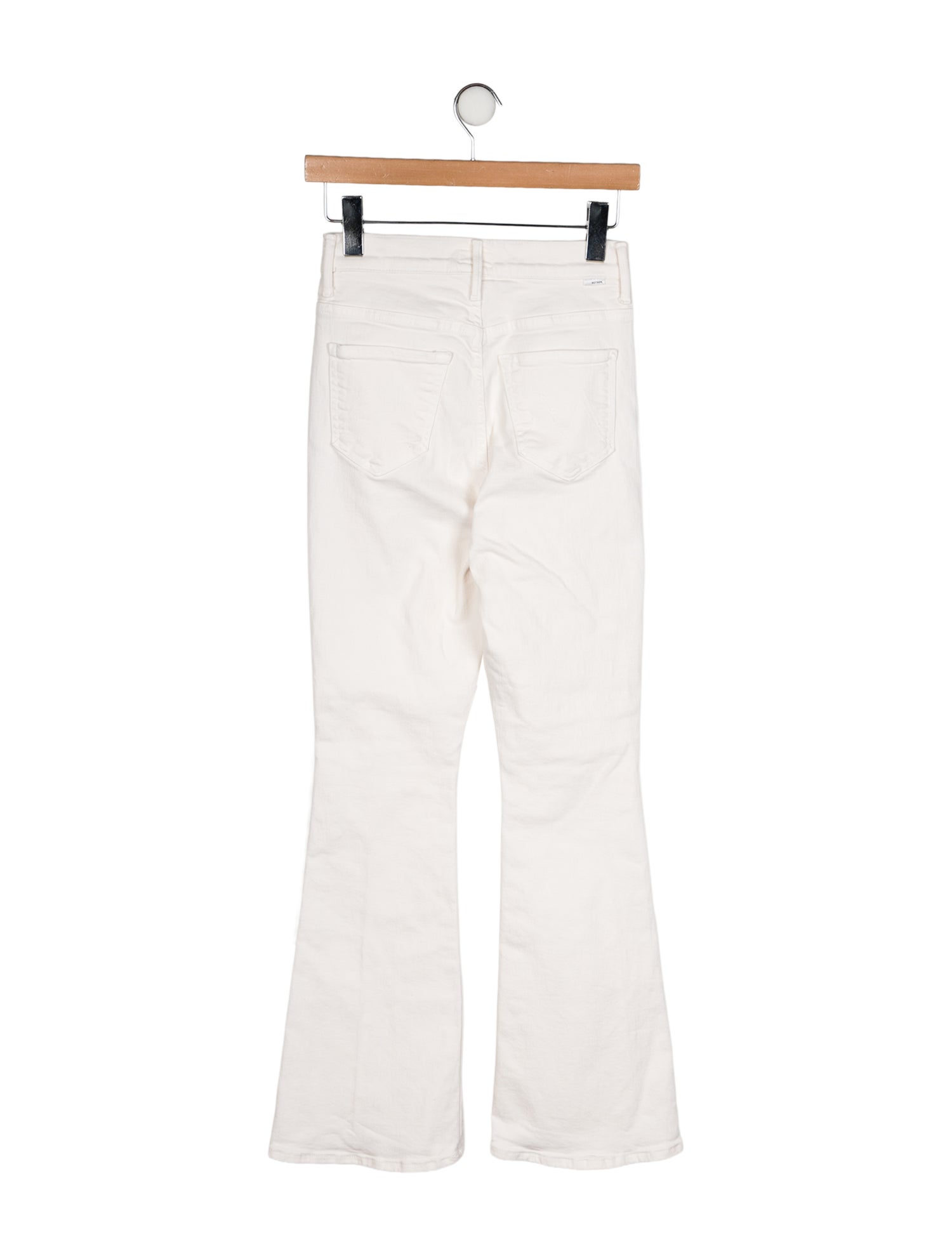 Mother Mid-Rise Wide Leg Jeans