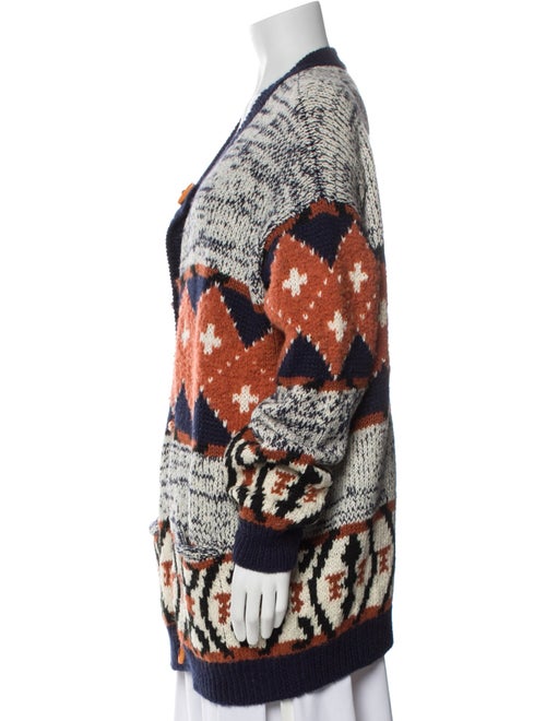 Mother Printed Scoop Neck Sweater