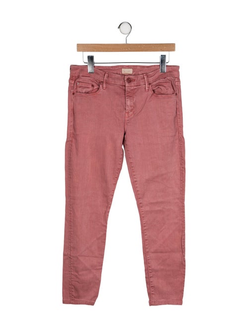 Mother Mid-Rise Skinny Leg Jeans