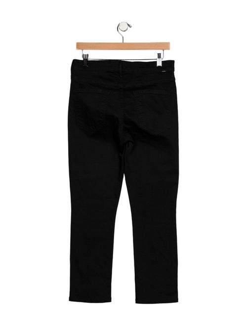 Mother Mid-Rise Straight Leg Jeans