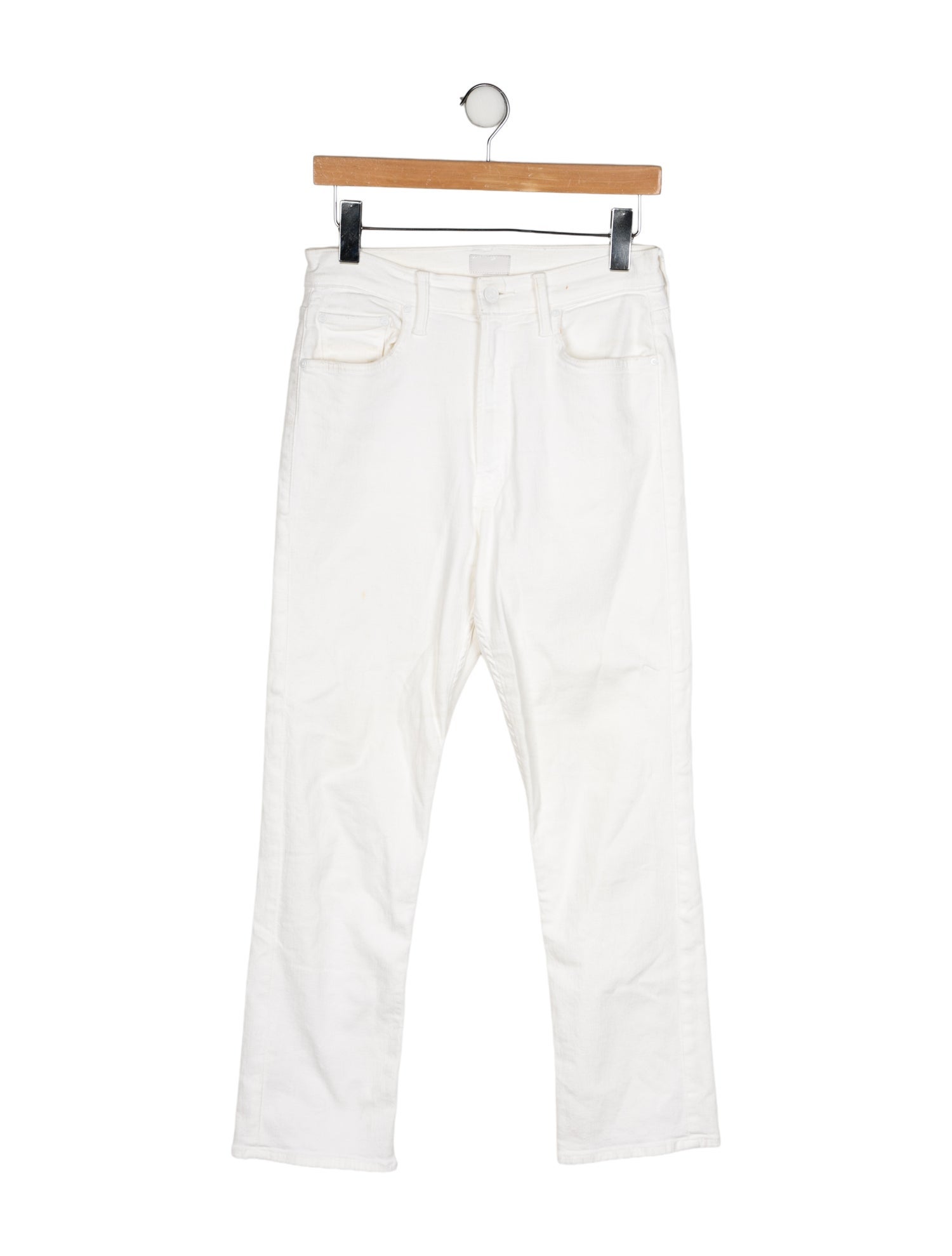 Mother High-Rise Straight Leg Jeans