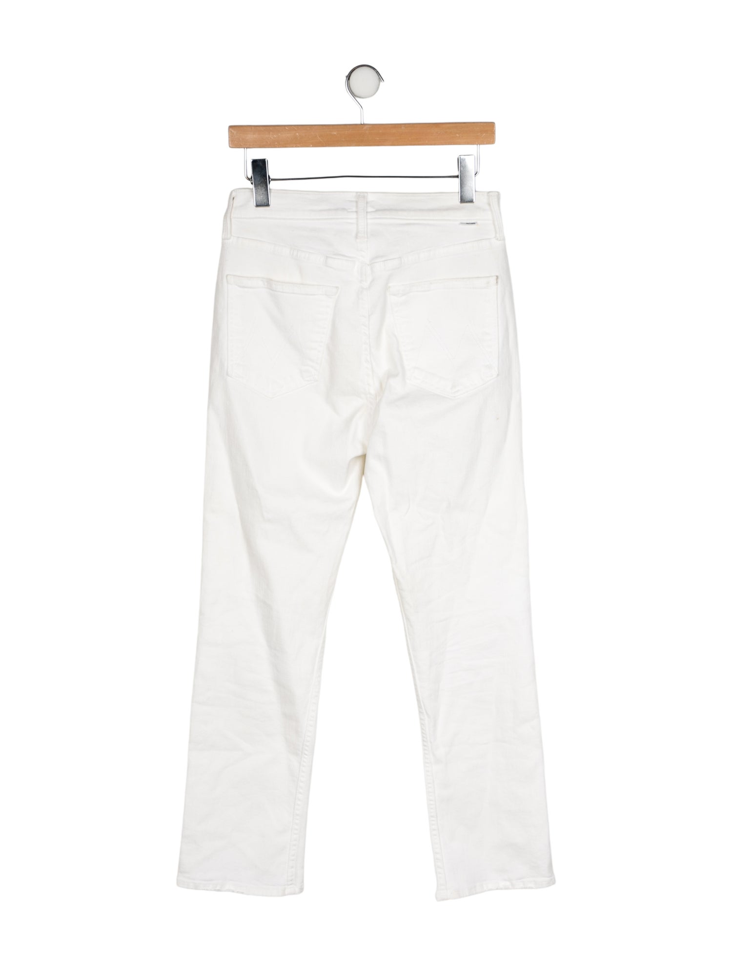Mother High-Rise Straight Leg Jeans