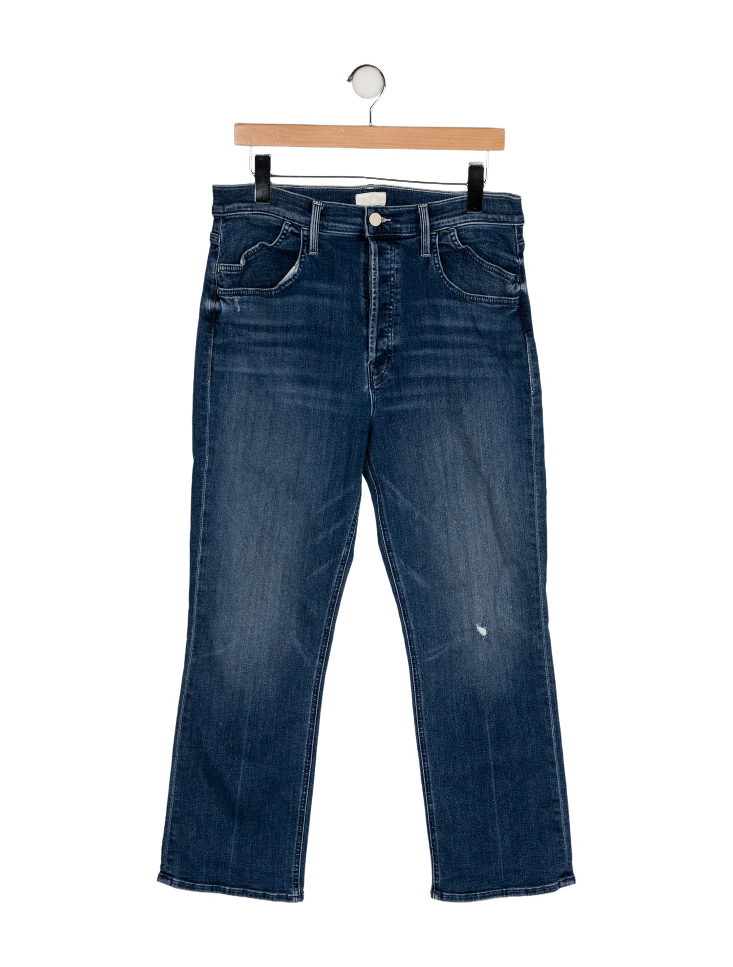 Mother High-Rise Wide Leg Jeans