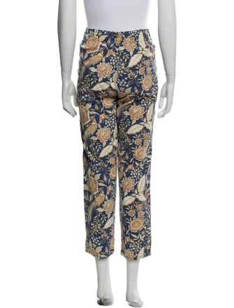 Mother Printed Straight Leg Pants