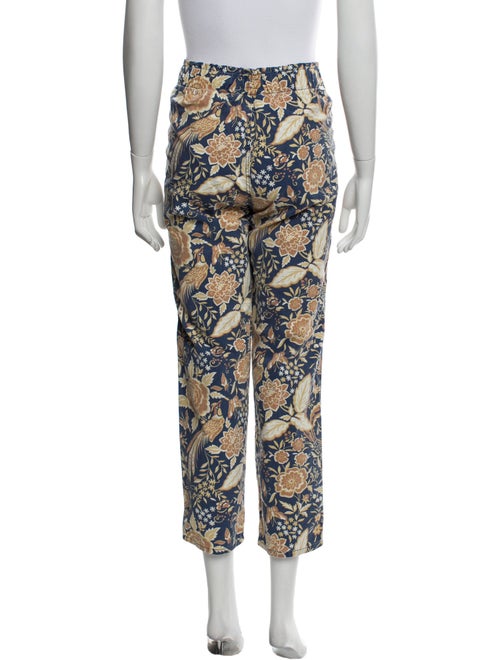 Mother Printed Straight Leg Pants