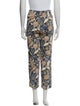 Mother Printed Straight Leg Pants