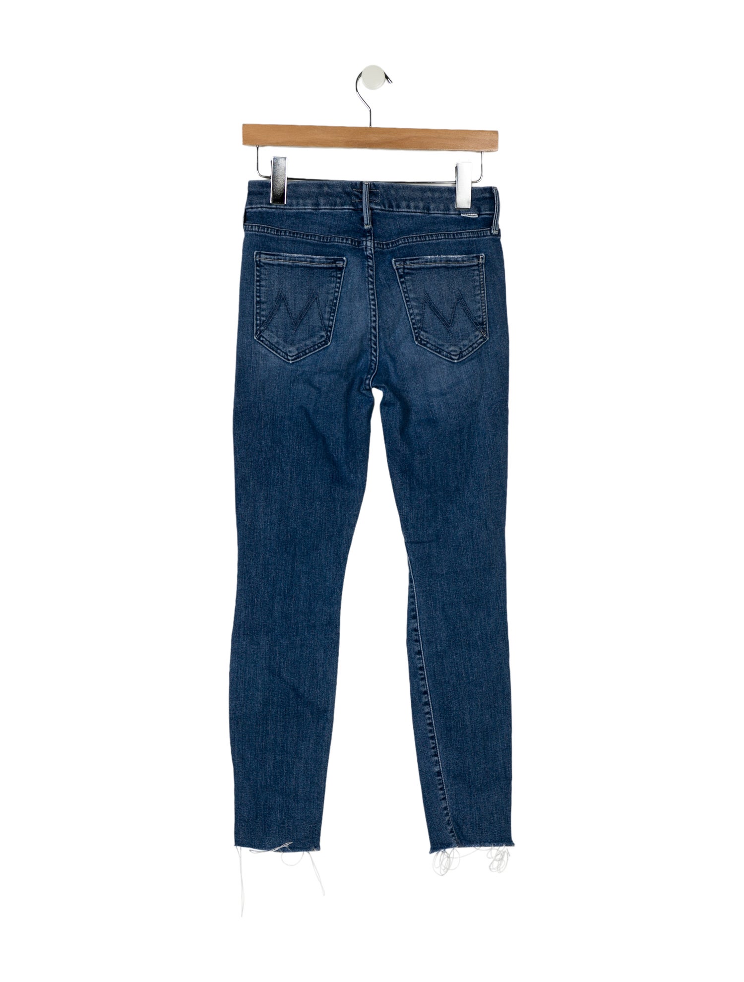 Mother Mid-Rise Skinny Leg Jeans