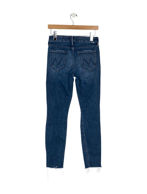 Mother Mid-Rise Skinny Leg Jeans