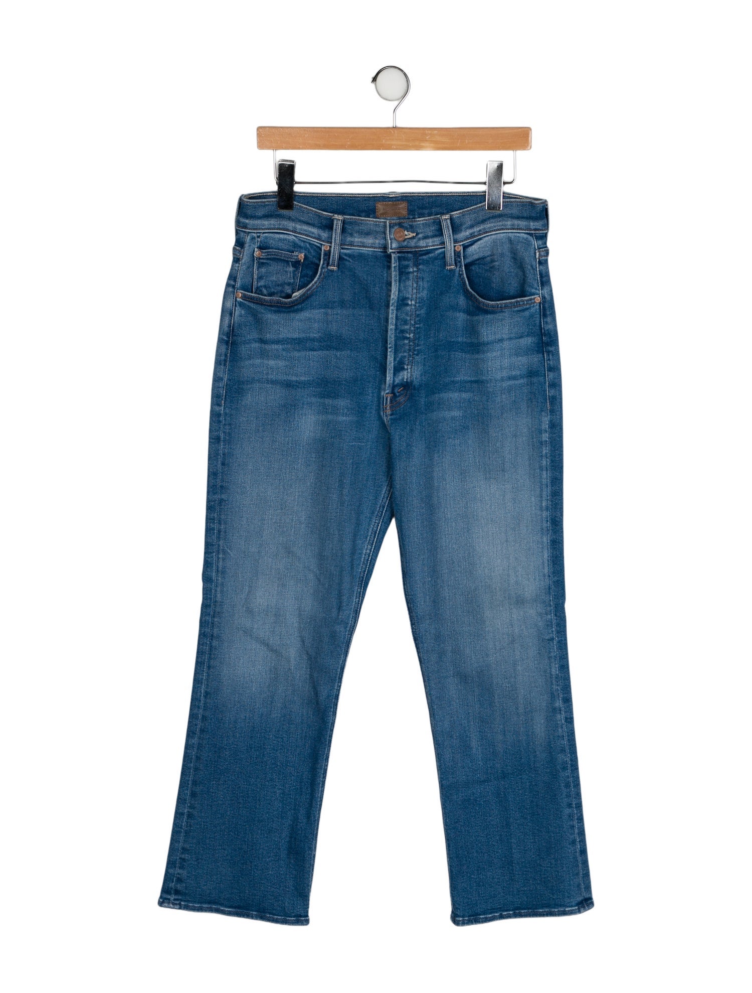 Mother High-Rise Straight Leg Jeans