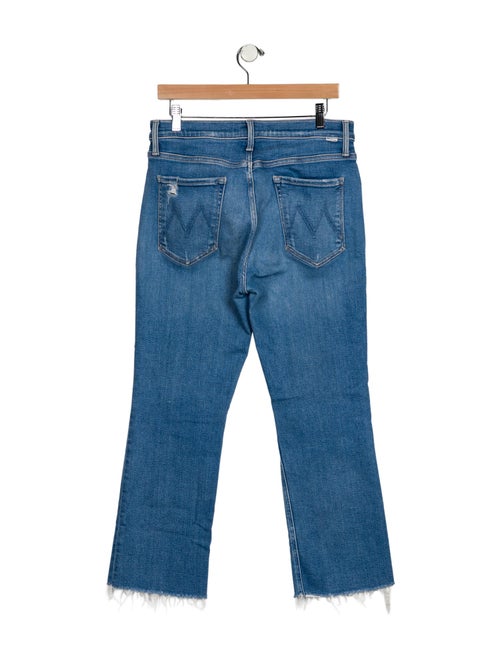 Mother Mid-Rise Straight Leg Jeans