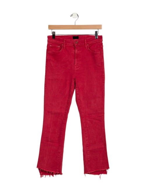 Mother Mid-Rise Straight Leg Jeans