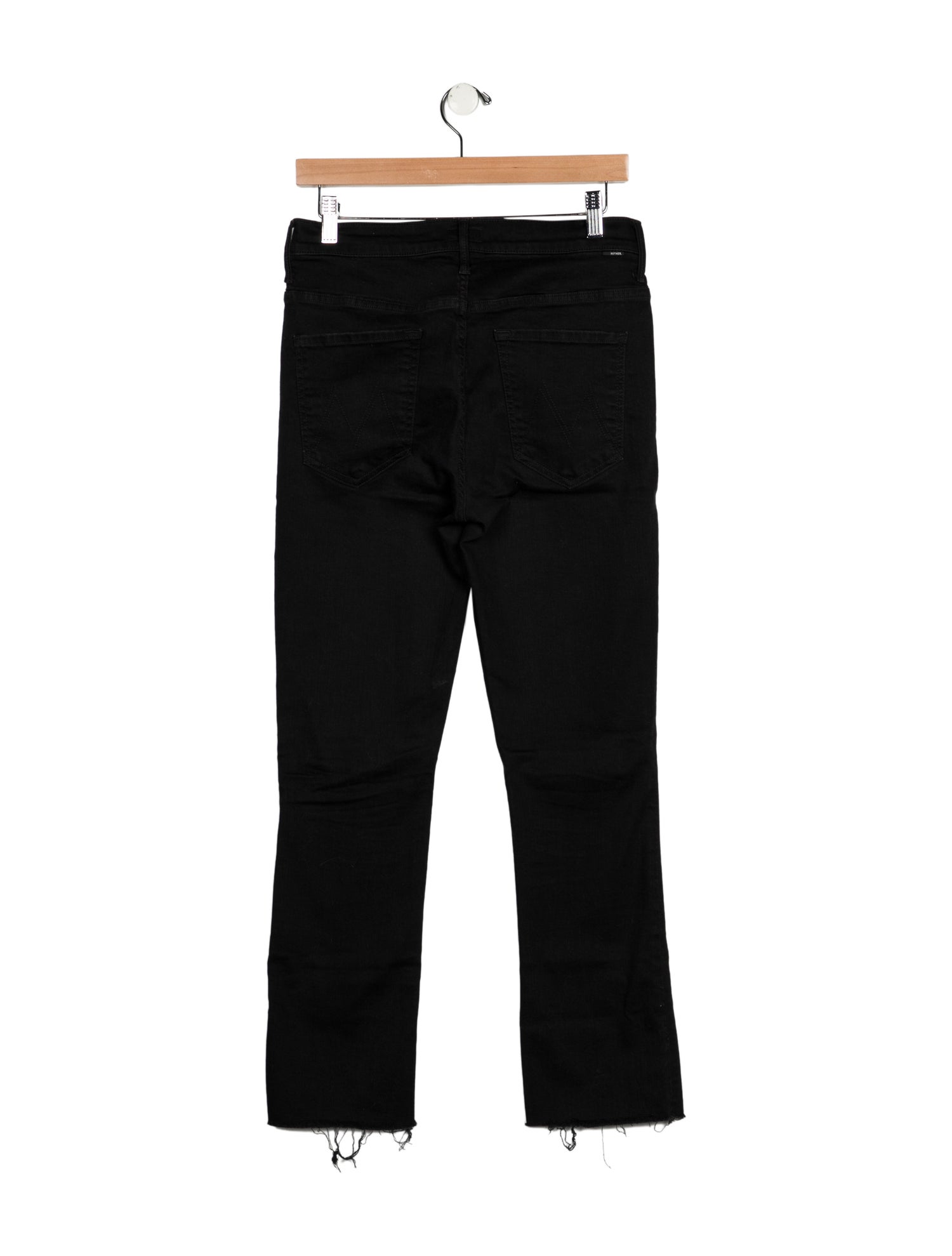 Mother Mid-Rise Straight Leg Jeans