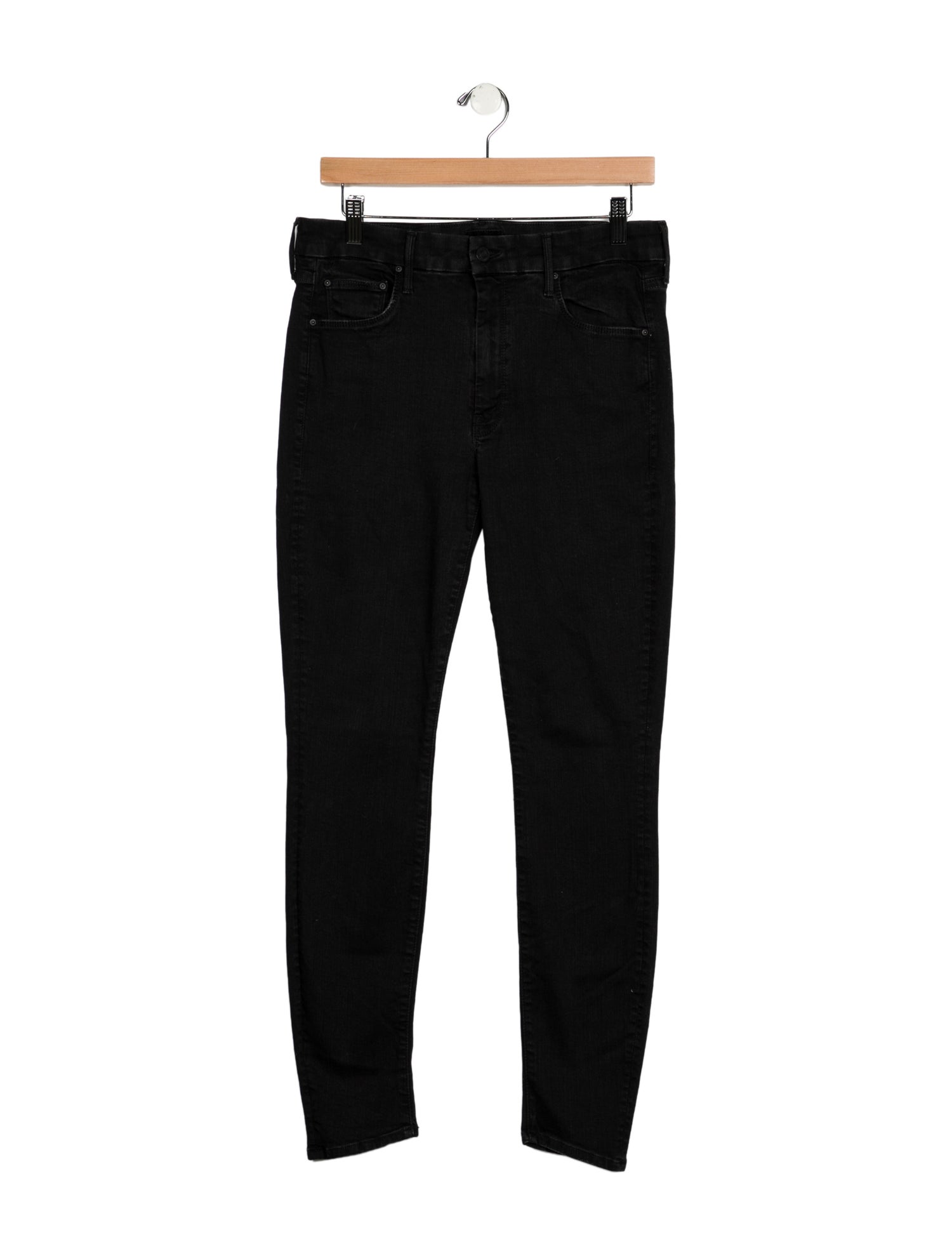 Mother Mid-Rise Skinny Leg Jeans