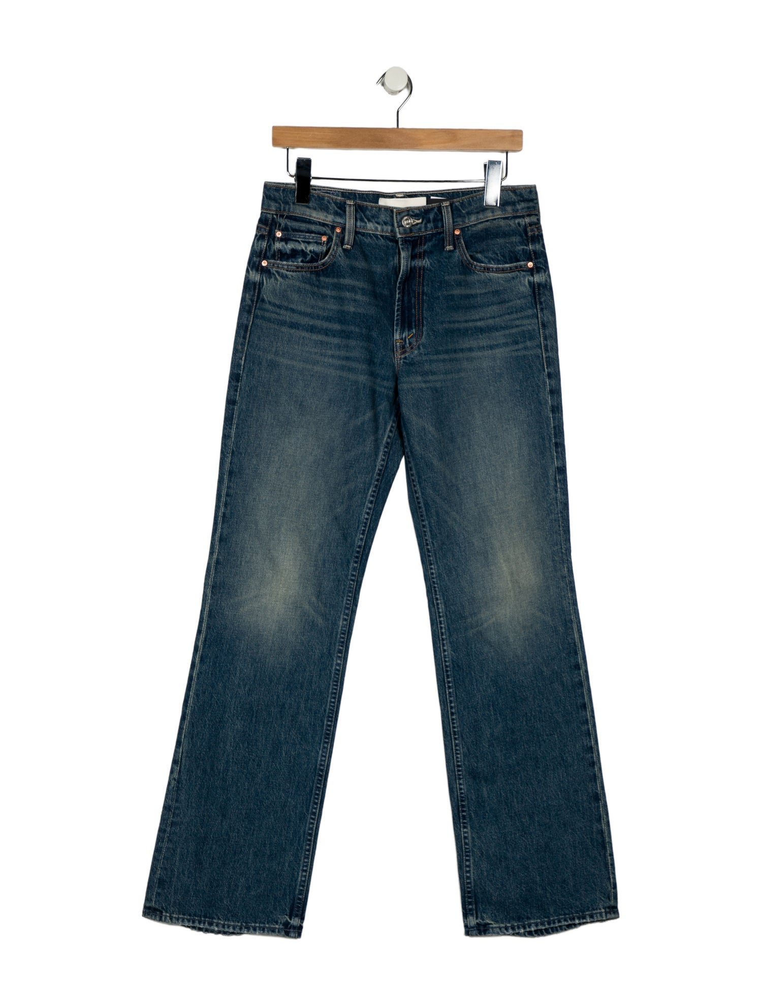 Mother Mid-Rise Wide Leg Jeans w/ Tags