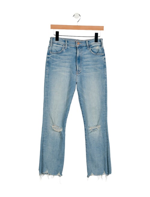 Mother High-Rise Straight Leg Jeans