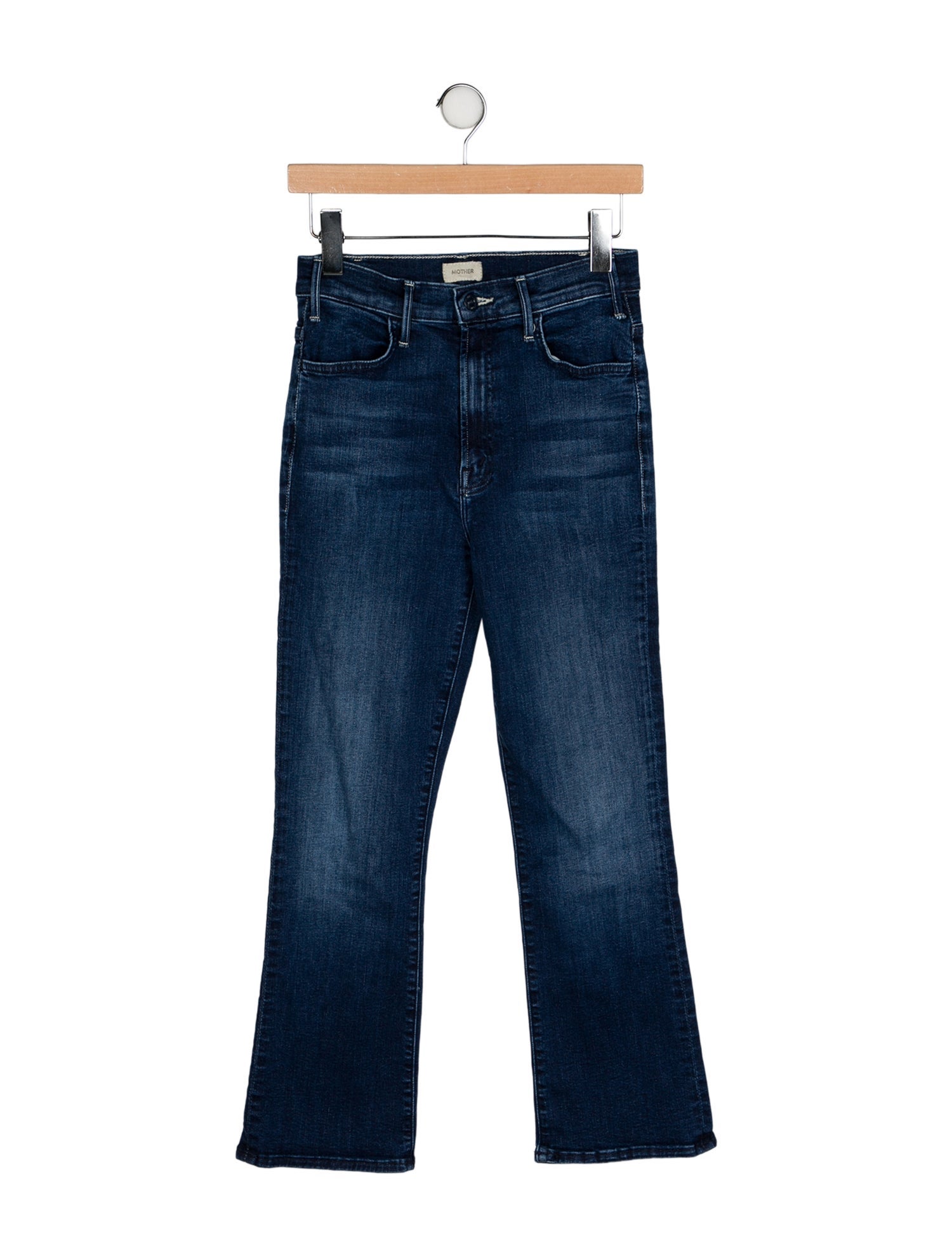 Mother High-Rise Straight Leg Jeans