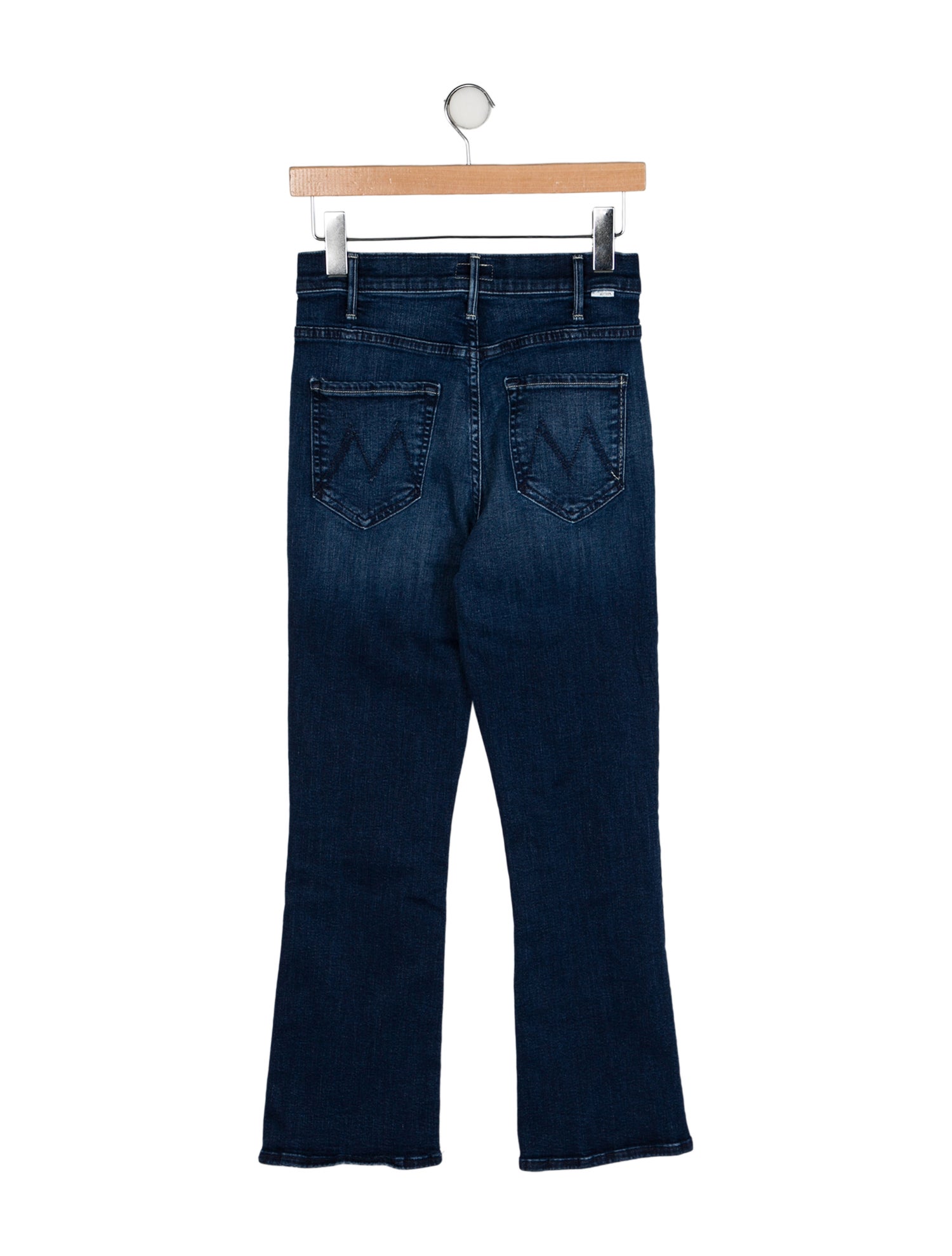 Mother High-Rise Straight Leg Jeans