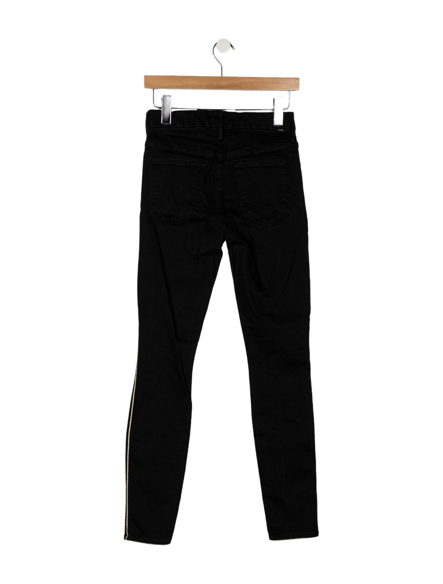 Mother Mid-Rise Skinny Leg Jeans