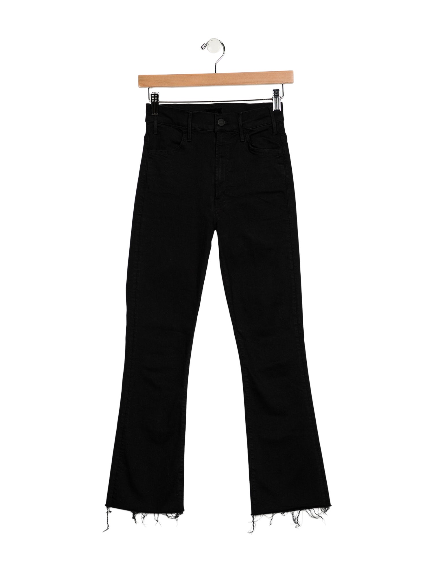 Mother Mid-Rise Straight Leg Jeans
