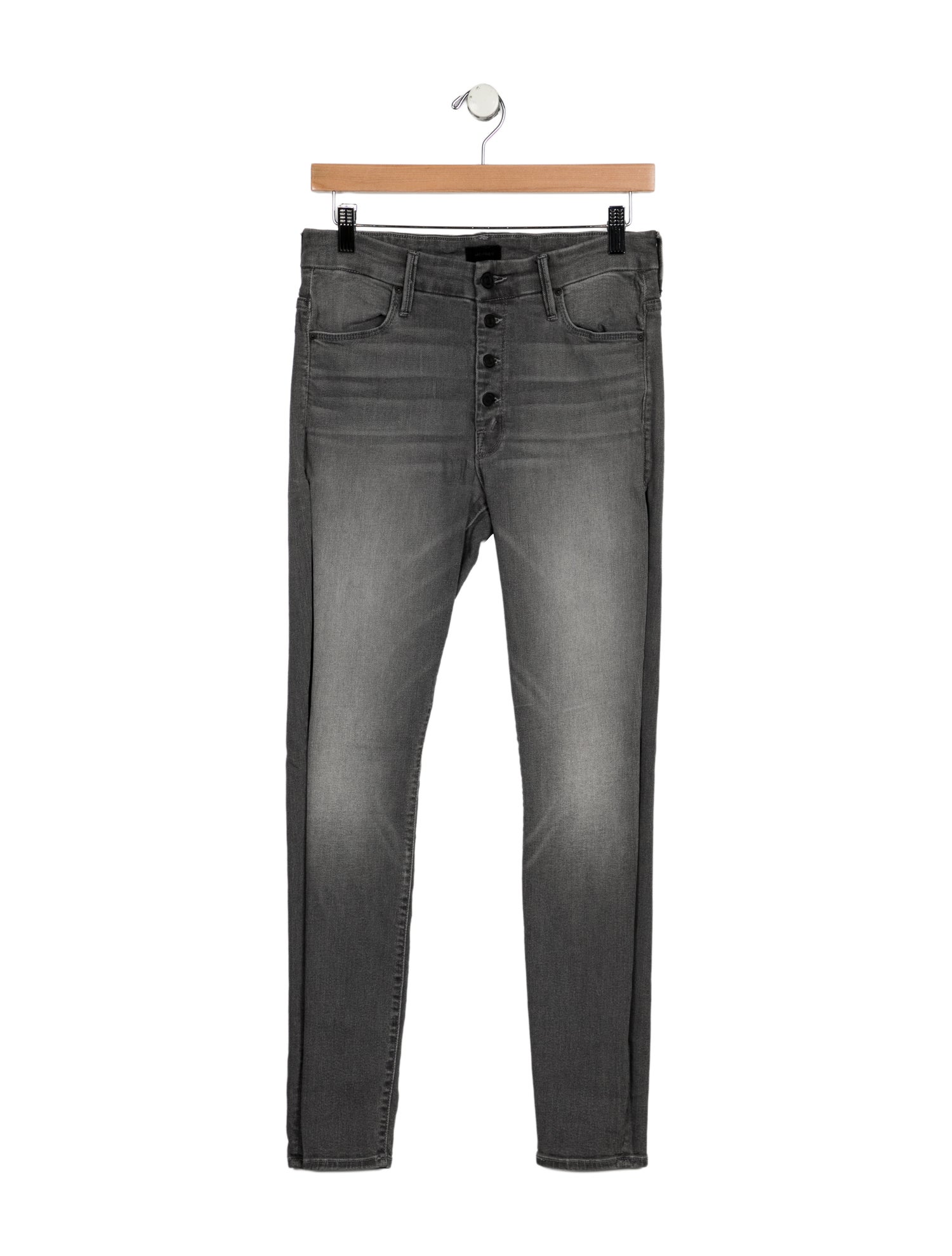 Mother Mid-Rise Skinny Leg Jeans