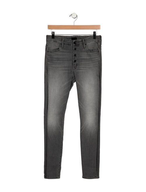 Mother Mid-Rise Skinny Leg Jeans