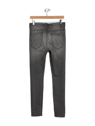Mother Mid-Rise Skinny Leg Jeans