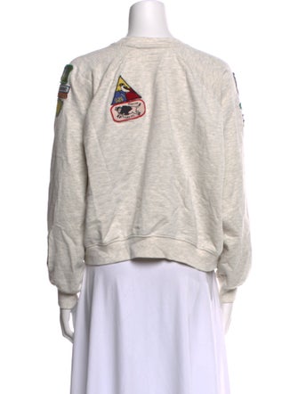 Mother Graphic Print Crew Neck Sweatshirt