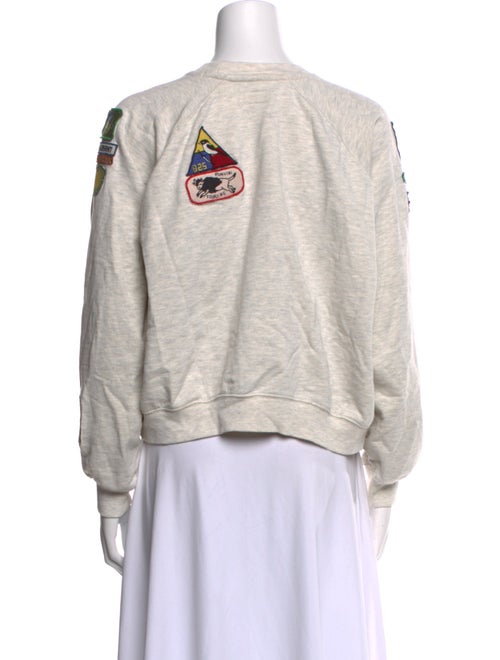 Mother Graphic Print Crew Neck Sweatshirt