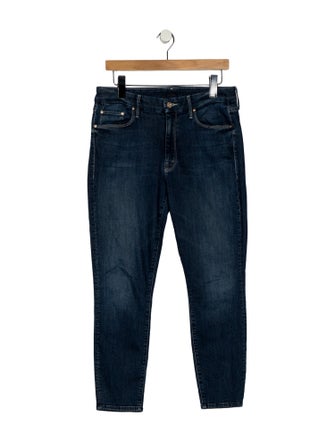 Mother Mid-Rise Skinny Leg Jeans