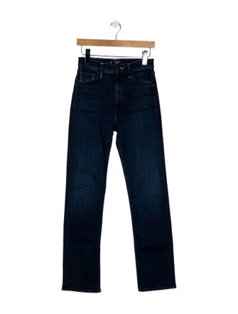 Mother High-Rise Straight Leg Jeans