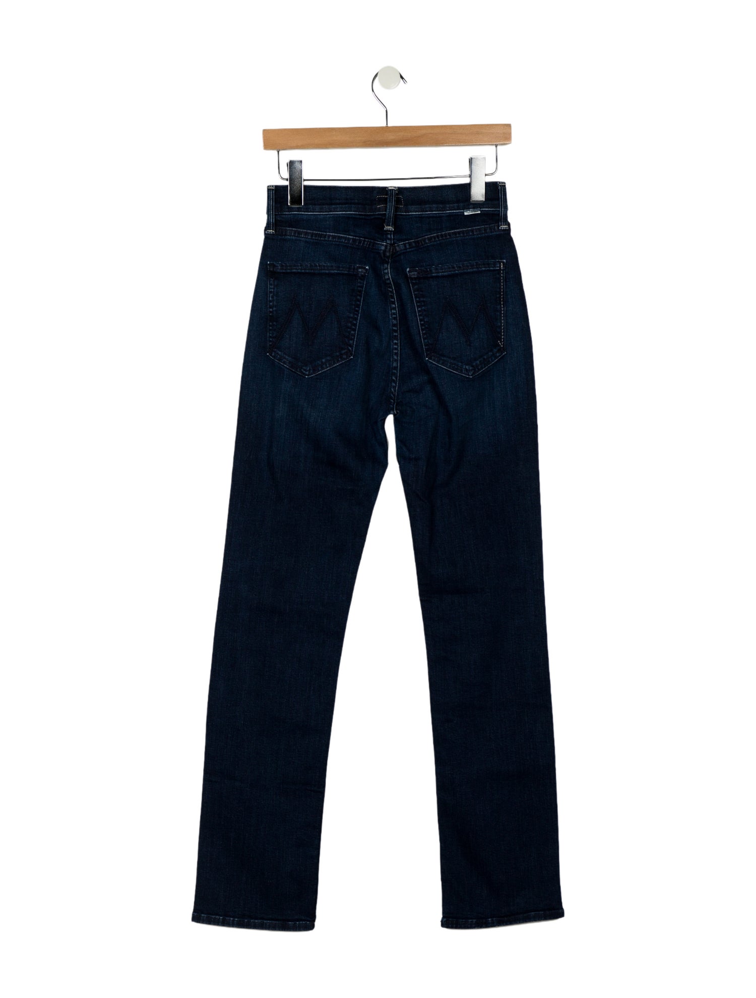 Mother High-Rise Straight Leg Jeans