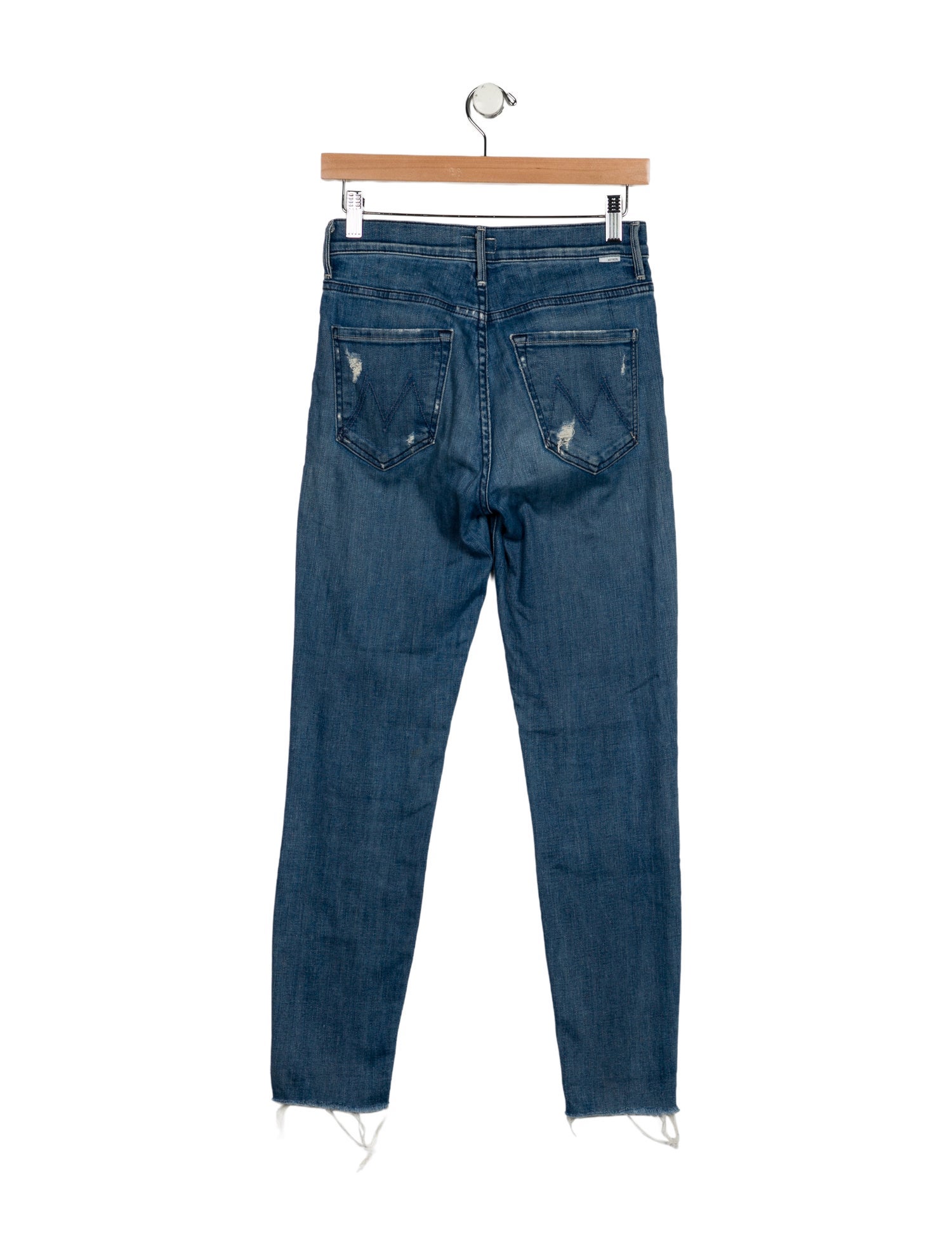 Mother Mid-Rise Skinny Leg Jeans