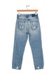 Mother Mid-Rise Straight Leg Jeans
