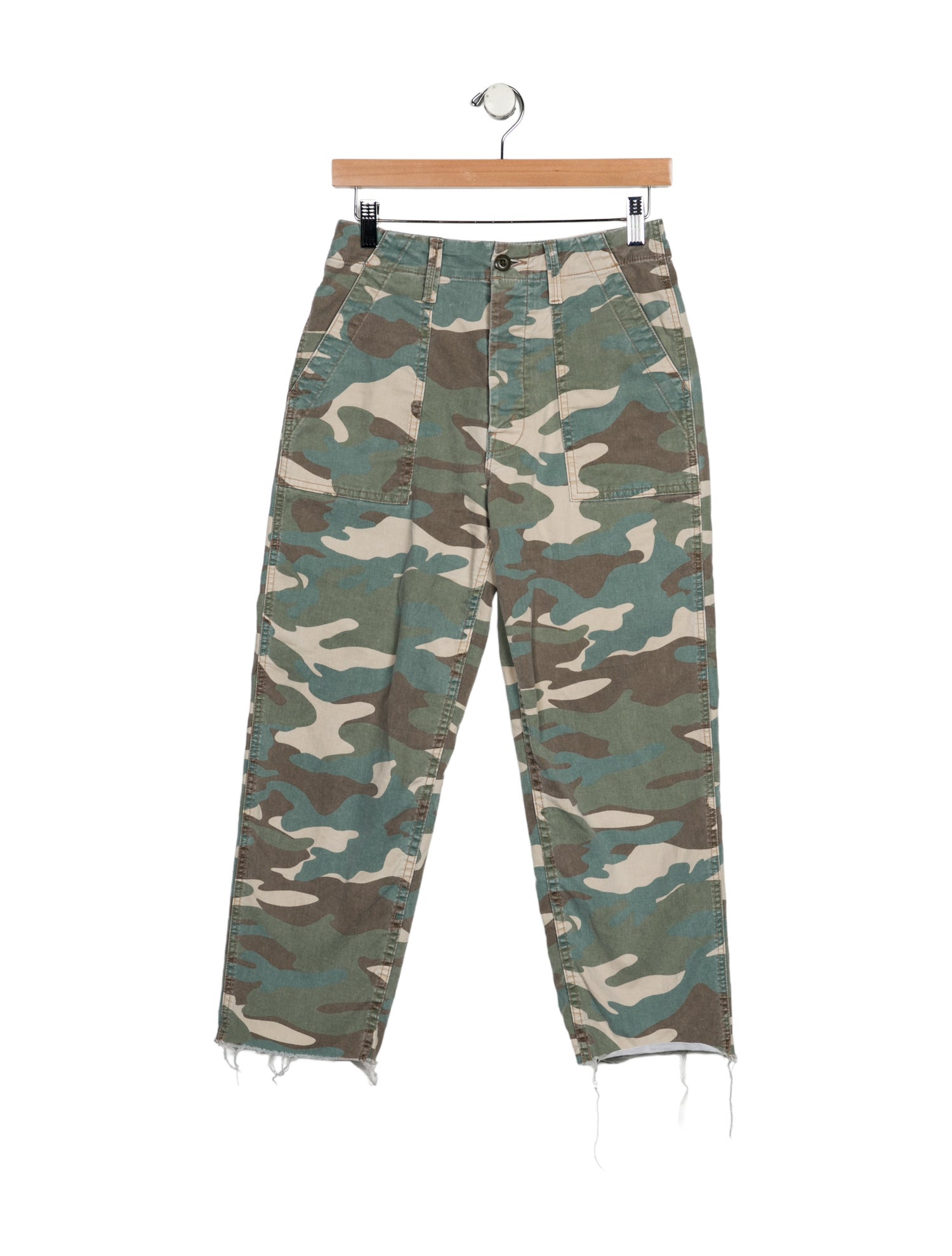 Mother High-Rise Straight Leg Jeans