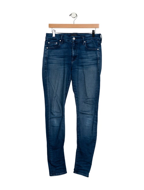 Mother Mid-Rise Skinny Leg Jeans