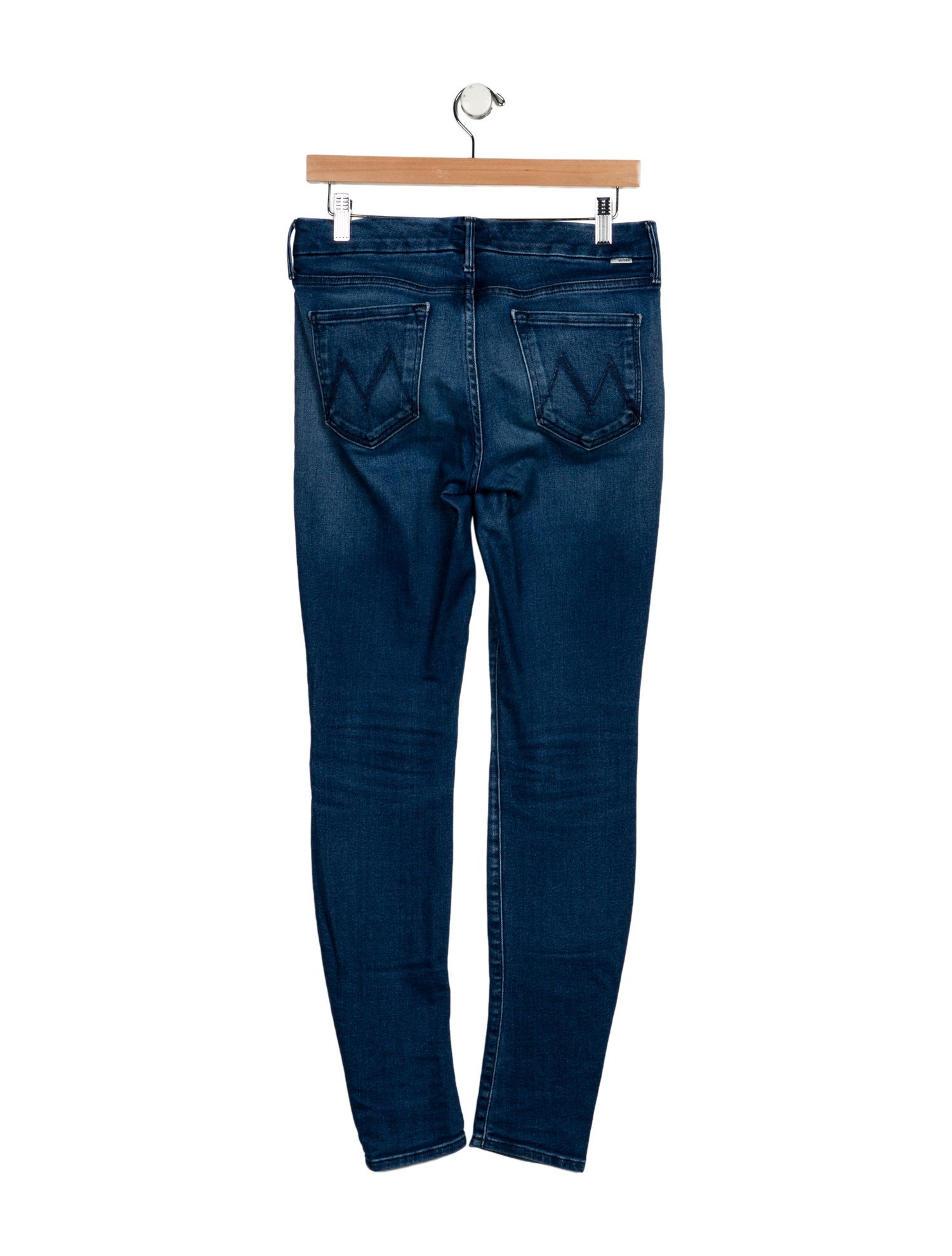 Mother Mid-Rise Skinny Leg Jeans
