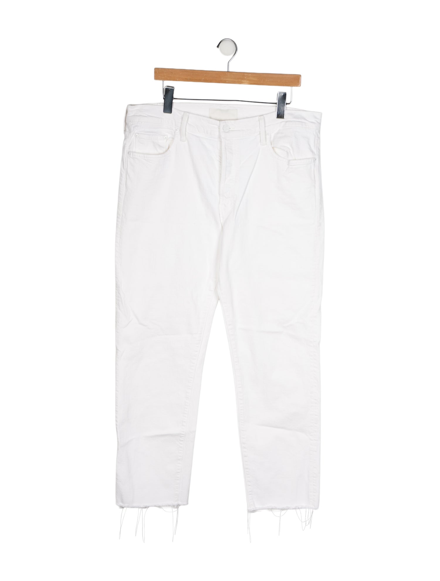 Mother High-Rise Straight Leg Jeans