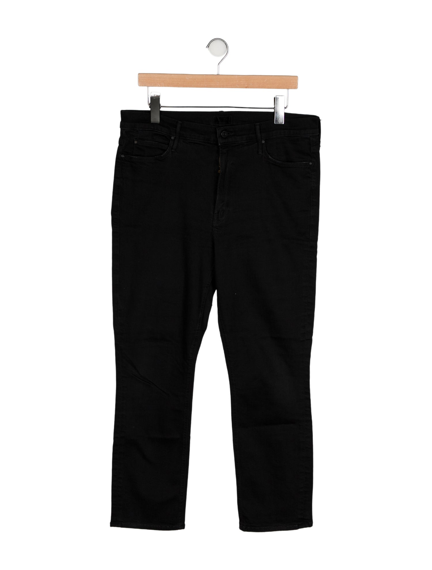 Mother High-Rise Straight Leg Jeans