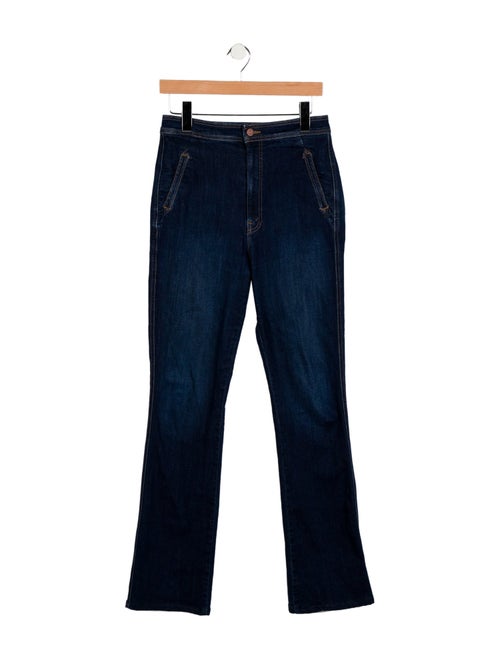 Mother High-Rise Wide Leg Jeans