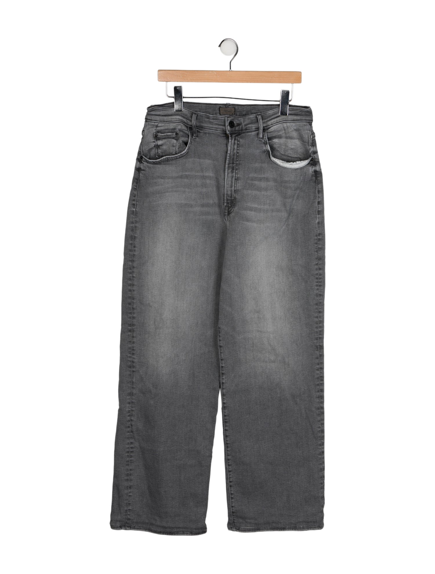 Mother High-Rise Wide Leg Jeans
