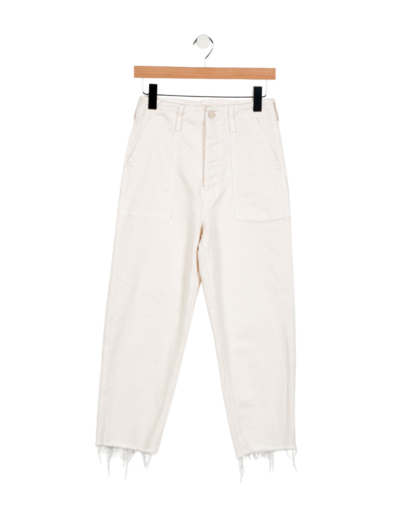 Mother High-Rise Straight Leg Jeans